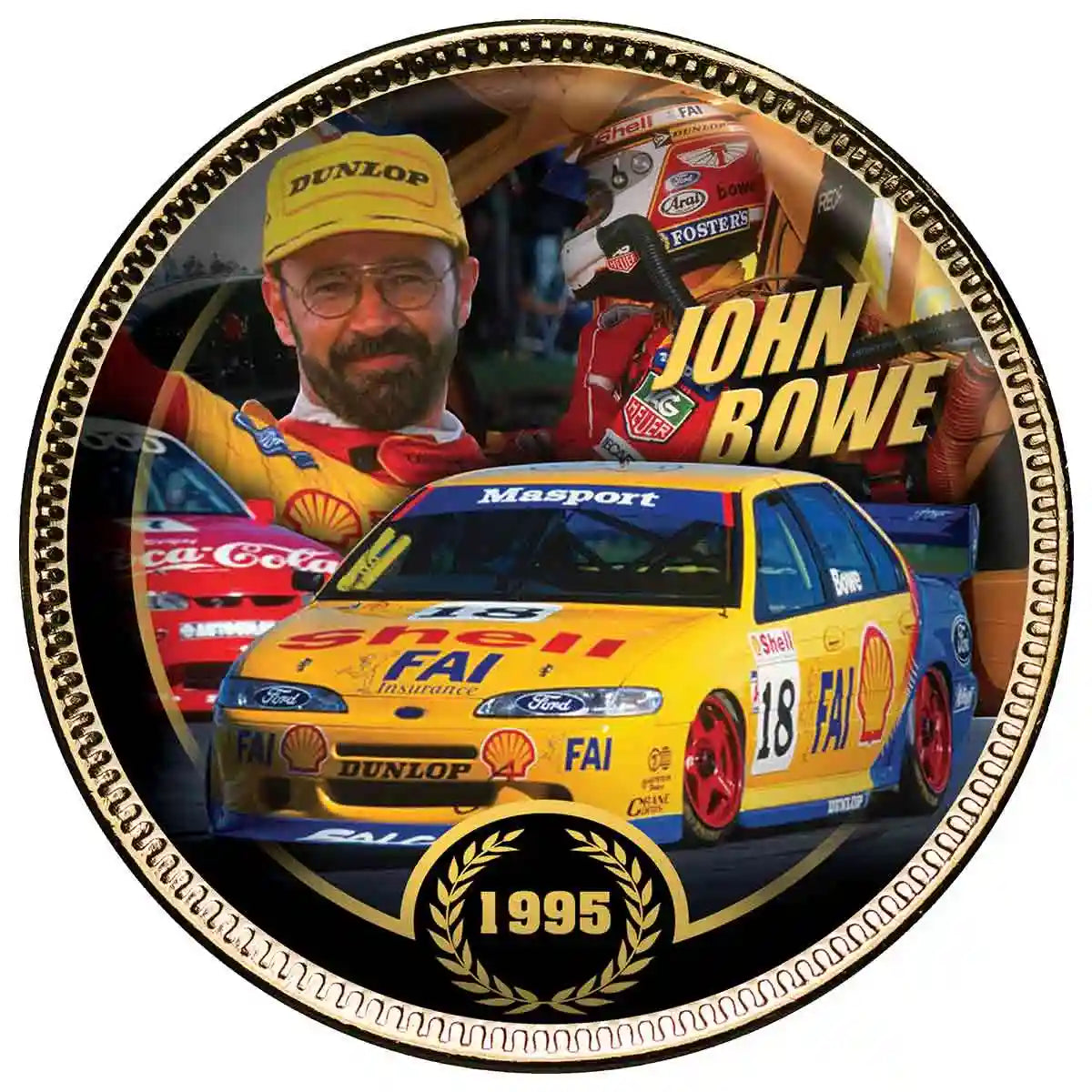 DJR Team Penske Gold-plated Penny 10-Coin Set