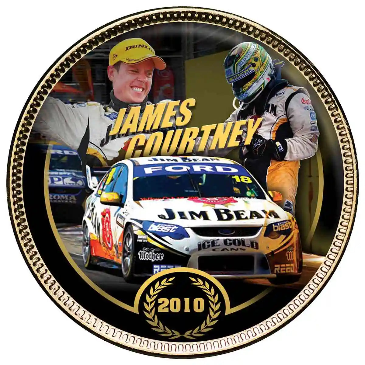 DJR Team Penske Gold-plated Penny 10-Coin Set