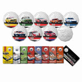 60 Years of Australian Supercars 2020 50c Uncirculated 9-Coin Collection