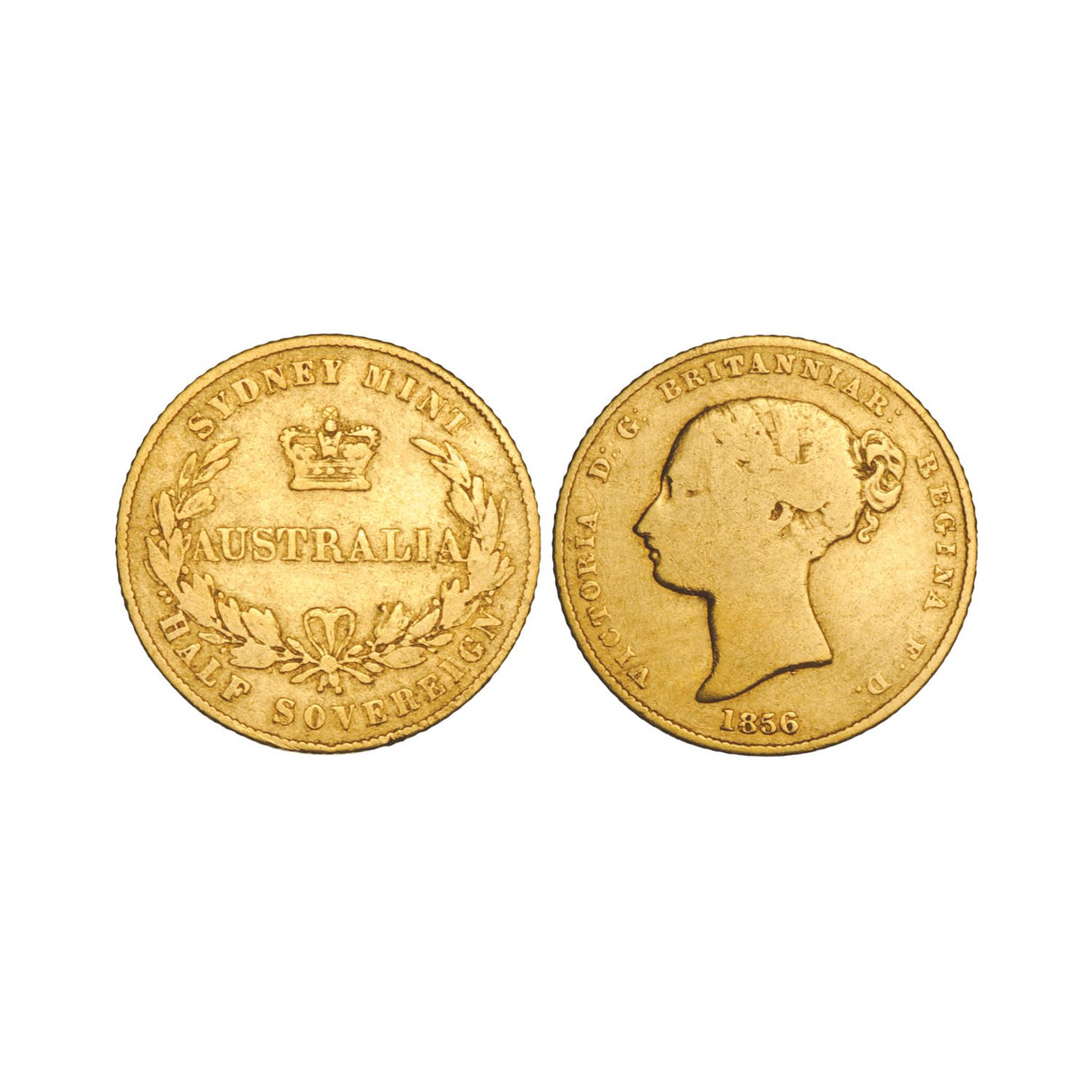 1855-1931 Complete Australian Half Sovereign & Sovereign 16-Coin Type Set Good-Uncirculated
