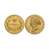 1855-1931 Complete Australian Half Sovereign & Sovereign 16-Coin Type Set Good-Uncirculated