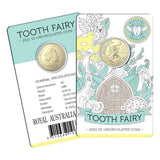 Australia 2021 $2 Tooth Fairy Aluminium-Bronze Uncirculated Coin