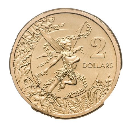 Australia Tooth Fairy 2020 $2 Aluminium-Bronze Uncirculated Coin (MS67)
