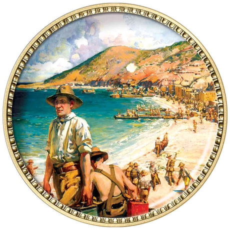 Painting the War 9-Coin Gold-plated Penny Collection