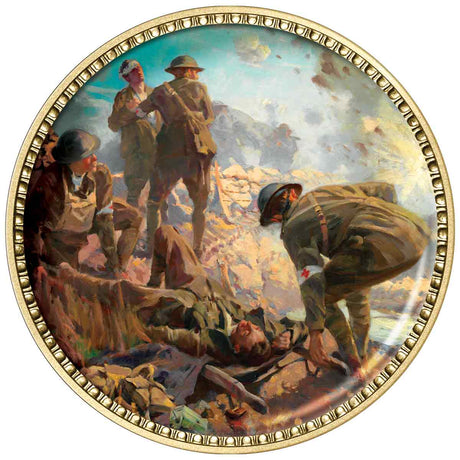 Painting the War Enamel Penny 9-Coin Collection