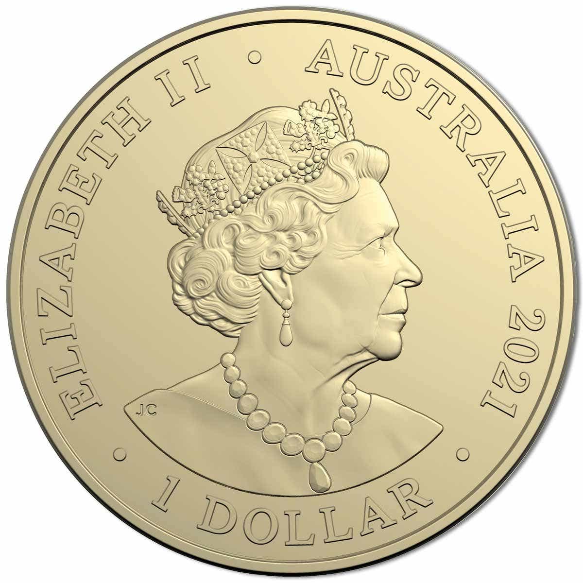 Australia Lunar Year of the Ox 2021 $1 Aluminium-Bronze Uncirculated 2-Coin Set