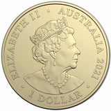 Australia Lunar Year of the Ox 2021 $1 Aluminium-Bronze Uncirculated 2-Coin Set