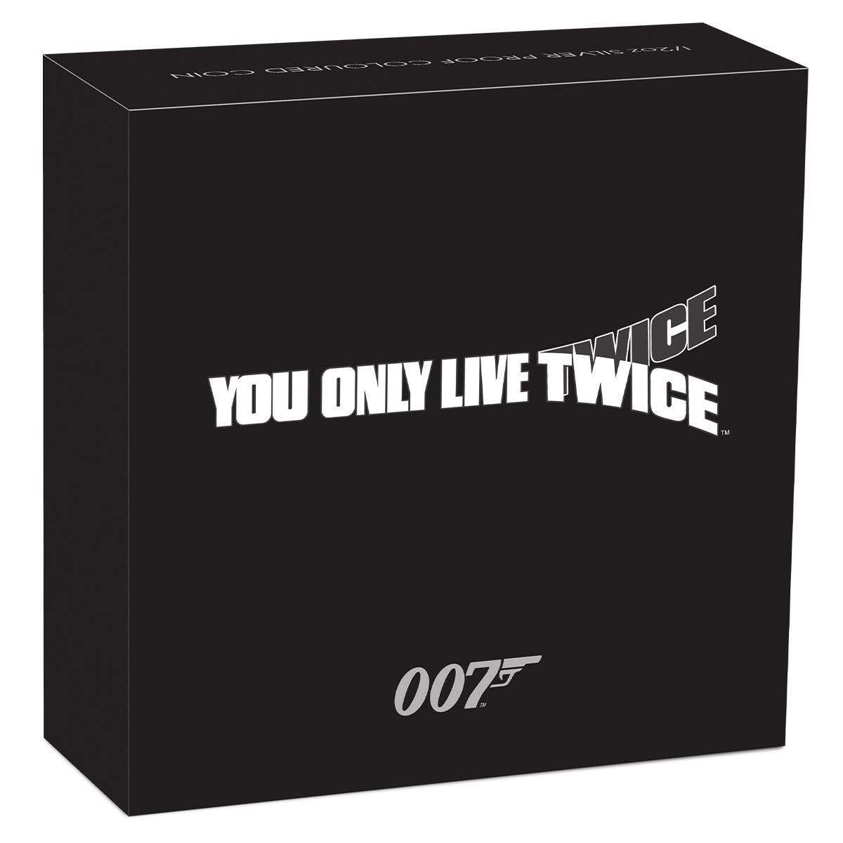 James Bond You Only Live Twice 2021 50c Colour 1/2oz Silver Proof Coin