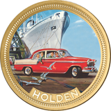 Holden FC Sedan Gold-plated Prooflike Medallion