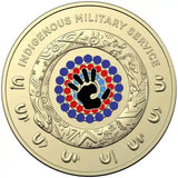 Australia Indigenous Military Service 2021 $2 Colour Aluminium-Bronze Uncirculated Coin Pack