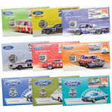 2017-18 50c Ford Stamp & Coin Cover Set of Nine