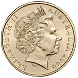 Australia Victoria Cross 2000 $1 Aluminium-Bronze Uncirculated Coin