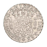 Spanish-American Ferdinand VI 1746-59 Silver 8 Reales Very Fine-Extremely Fine