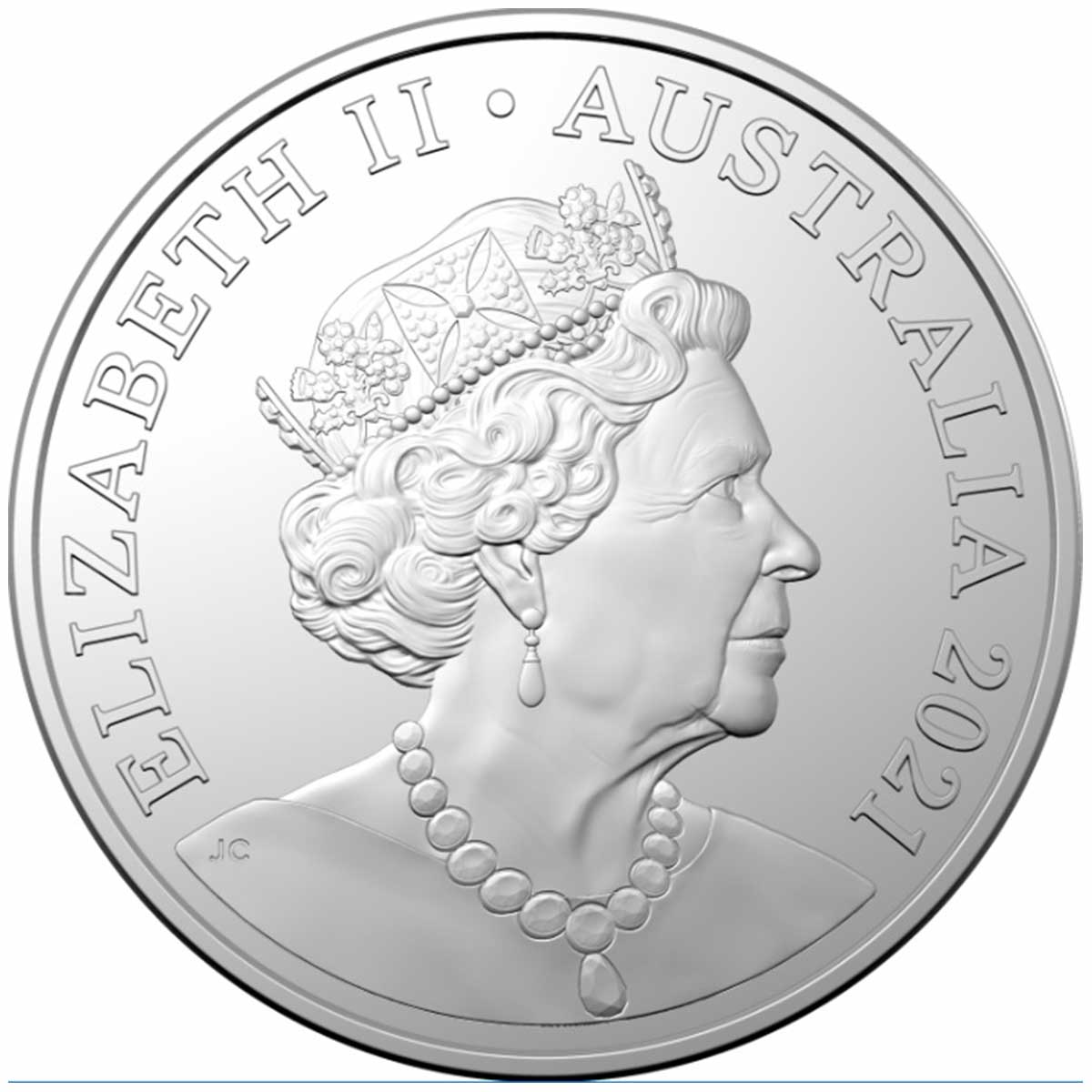 Australia Animalia 35th Anniversary 2021 20c Colour Cupro-Nickel Uncirculated Coin