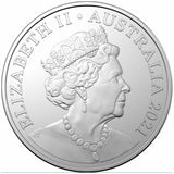 Australia Animalia 35th Anniversary 2021 20c Colour Cupro-Nickel Uncirculated Coin