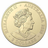 Tokyo Paralympics 2020 $2 Coloured Uncirculated Coin