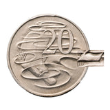 Australia 1966 20c Wavy '2' Coin PCGS MS62 (Uncirculated)