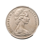 Australia 1966 20c Wavy '2' Coin PCGS MS62 (Uncirculated)