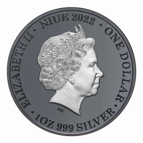 Leadbeater's Possum Australia at Night 2022 $1 1oz Silver Black Proof Coin