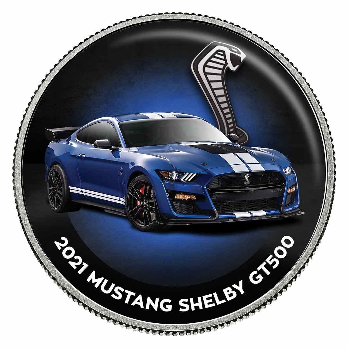 Mustang Enamel Half Dollar 10-Coin Collection