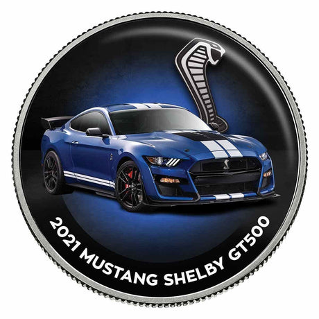 Mustang Enamel Half Dollar 10-Coin Collection