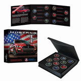 Mustang Enamel Half Dollar 10-Coin Collection