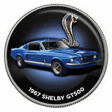 Mustang Enamel Half Dollar 10-Coin Collection