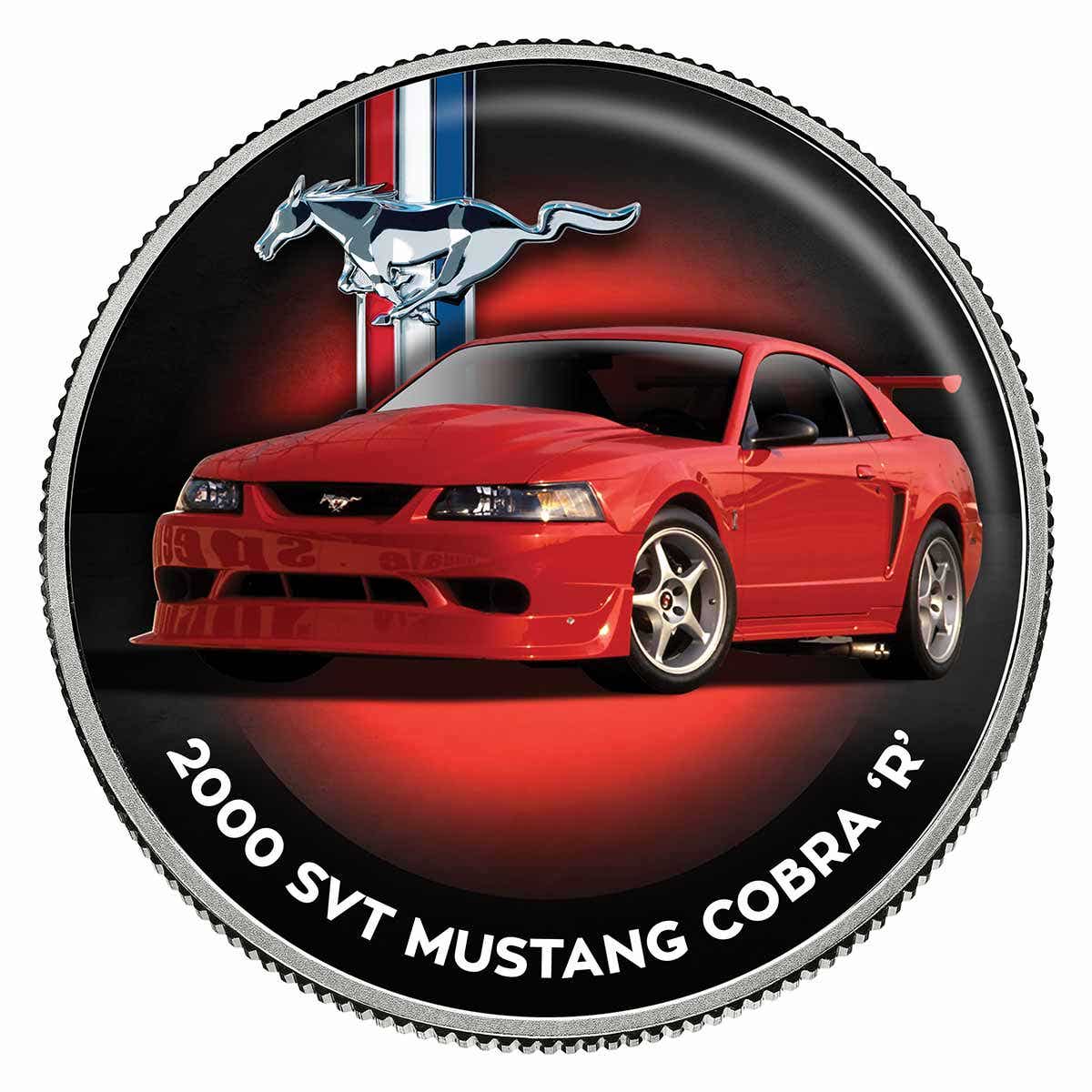 Mustang Enamel Half Dollar 10-Coin Collection