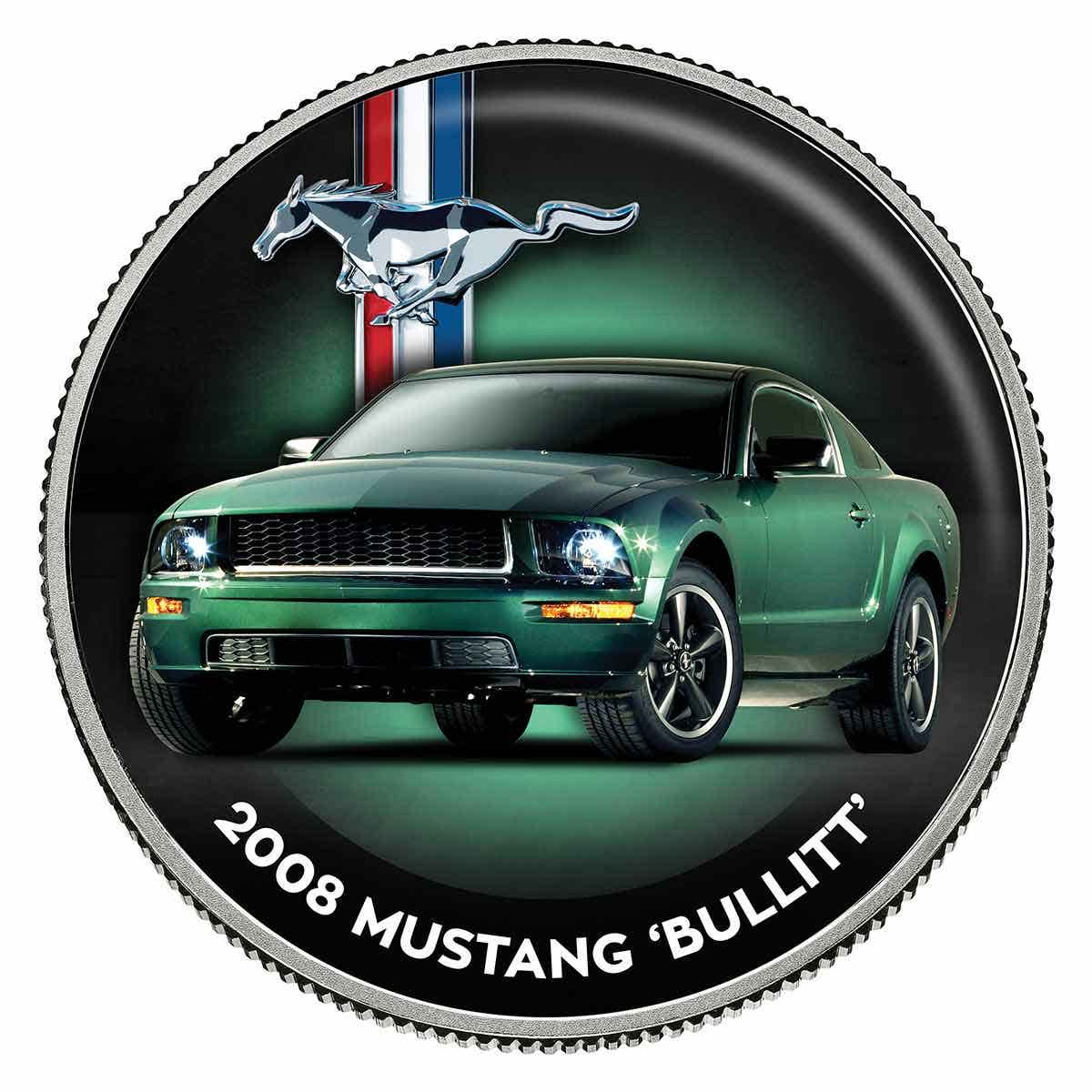 Mustang Enamel Half Dollar 10-Coin Collection