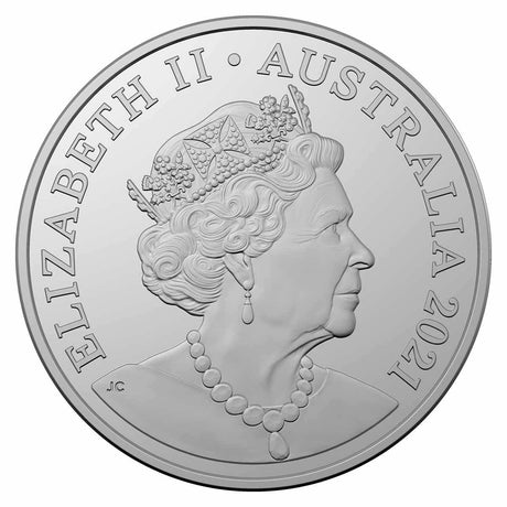 Australia Mungo Footprint 2021 20c Cupro-Nickel Uncirculated Coin