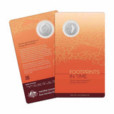 Australia Mungo Footprint 2021 20c Cupro-Nickel Uncirculated Coin