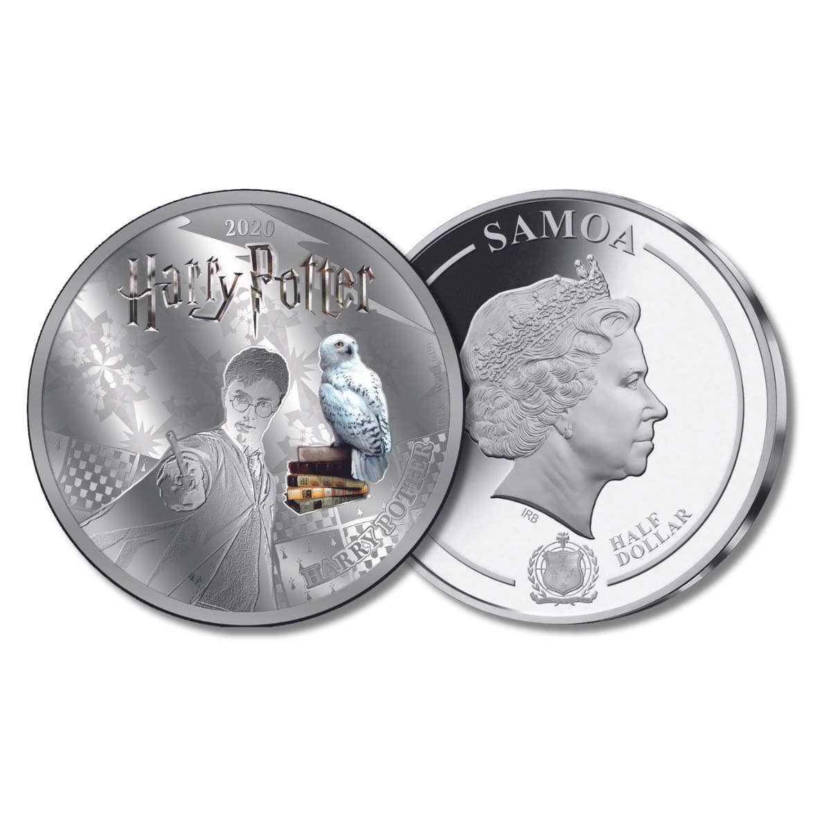 Official Harry Potter Silver Plated Coin