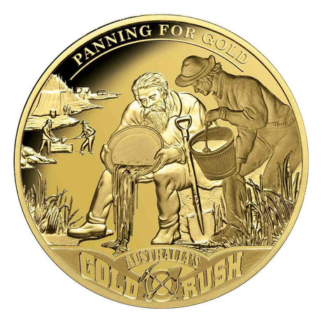 Australian Gold Rush 4-Coin Set
