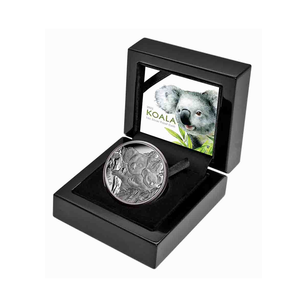 Koala 2022 $1 1oz Silver Proof Coin