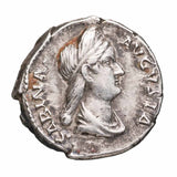 Sabina 117-138AD Silver Denarius Very Fine
