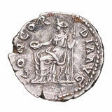 Sabina 117-138AD Silver Denarius Very Fine