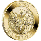 Anzac Day Lest We Forget 2022 $1 AlBr Uncirculated Coin
