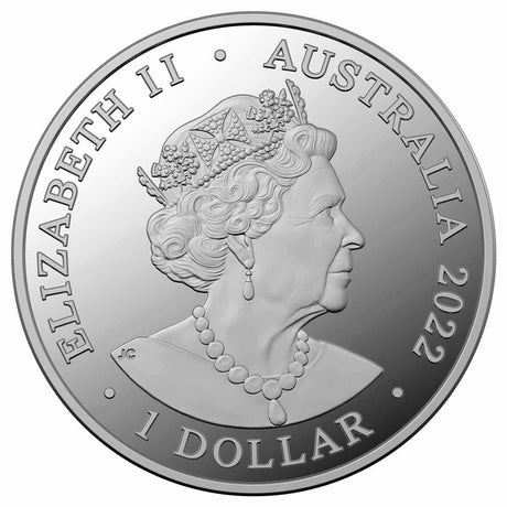 Kangaroo 2022 $1 1oz Silver Proof Coin