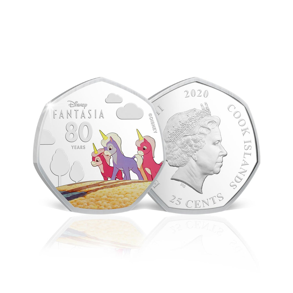 The Fantasia 80th Anniversary 2020 25c The Pastoral Symphony Silver-plated Coin