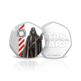 Star Wars Darkside Knights of Ren Polearm Silver-plated Prooflike Medallion
