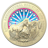 Australia Bicentenary of the Royal Agricultural Society 2022 $1 Coloured Uncirculated Coin