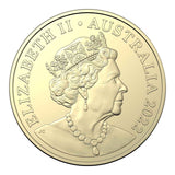 Australia Honey Bee 2022 $2 Coloured Uncirculated 'C' Mint Mark Coin