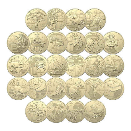 Great Aussie Coin Hunt 2022 $1 26-Coin Set with Folder