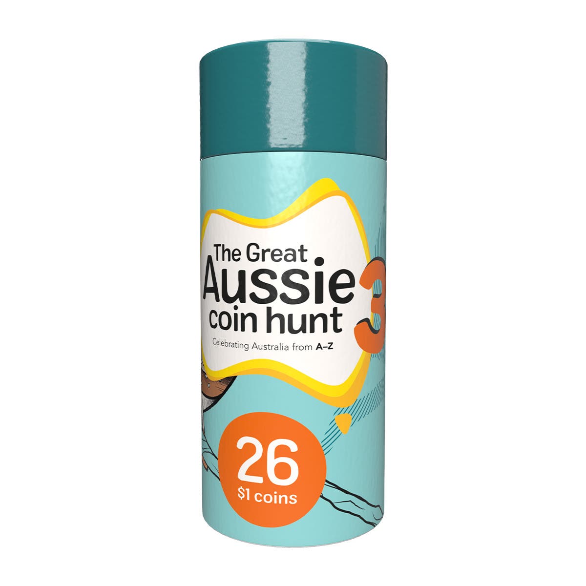 Great Aussie Coin Hunt 2022 $1 26-Coin Set with Folder