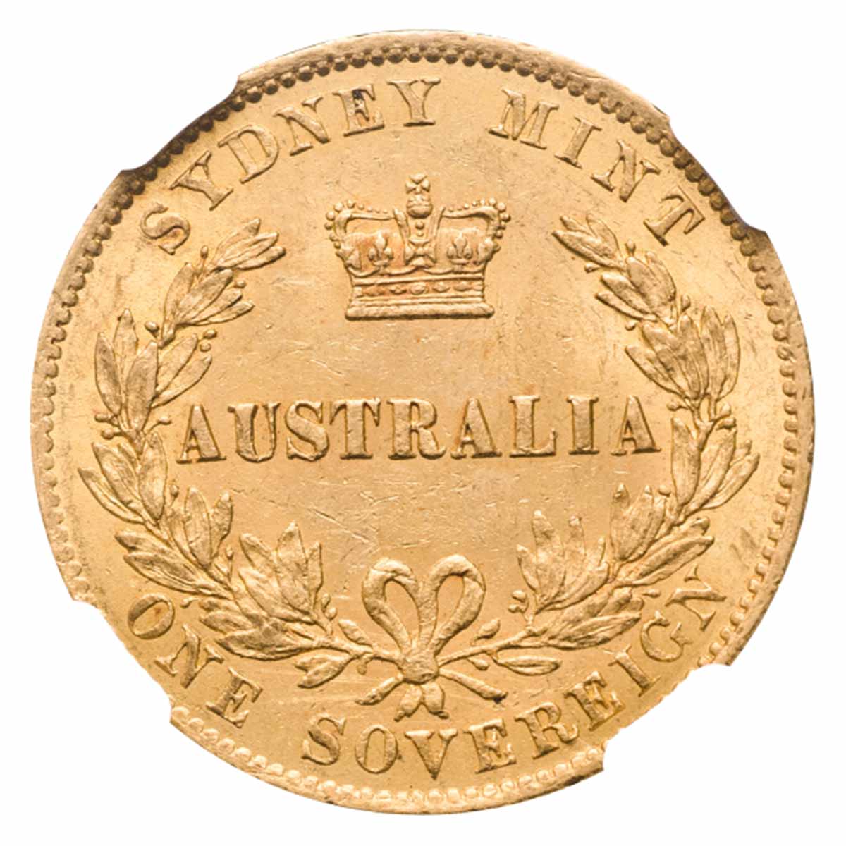 1870 Sydney Mint Sovereign Type II NGC MS61 (Uncirculated