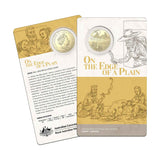 Henry Lawson On the Edge of the Plain 2022 50c AlBr Uncirculated Coin