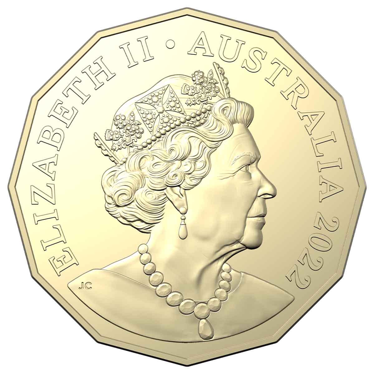 Henry Lawson On the Edge of the Plain 2022 50c AlBr Uncirculated Coin