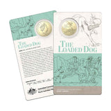 Henry Lawson The Loaded Dog 2022 50c AlBr Uncirculated Coin