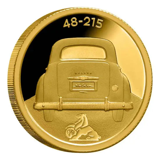 Holden First and Last Car Gold Prooflike Medallion