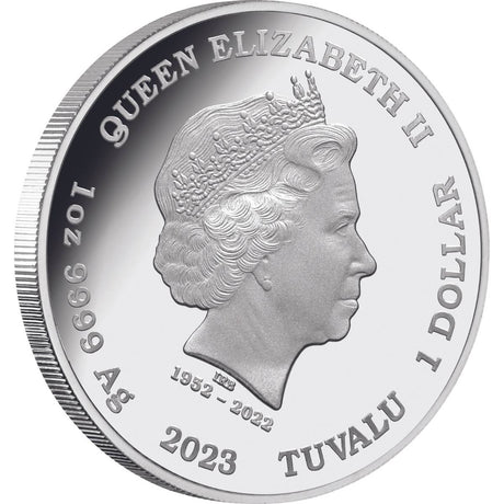 Deadly & Dangerous 2023 $1 Tiger Shark 1oz Silver Proof Coin